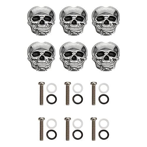 Holibanna Tuning Pegs Skulls Guitar Tuning Keys Guitar Tuner Pegs Skull Guitar Tuner Pegs Set