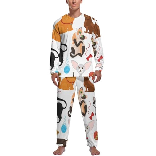 Haut et bas de pyjama manche longue pour des soirées cocooning