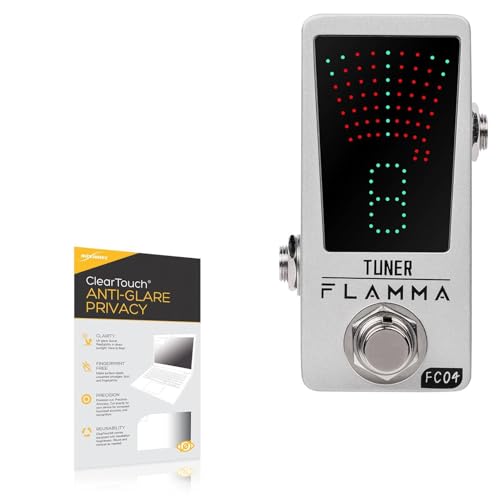 BoxWave Screen Protector Compatible with FLAMMA FC04 - ClearTouch Anti-Glare Privacy (2-Pack), Privacy Screen Protector Flexible Film Anti-Glare