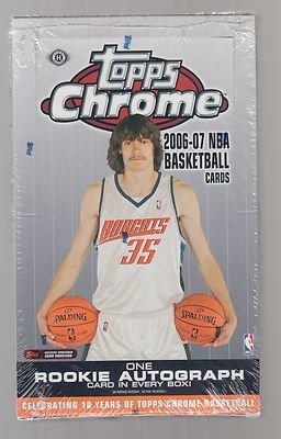 Amazon.com : Sports Memorabilia 2006-07 Topps Chrome