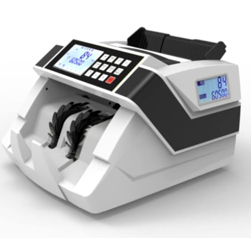 Image of swaggers Mix Value Note Counting Machine with Fake Note Detection (MG,UV,IR, Color Sensor) | Software Upradable (SW 900 HD Mix Value Counting Machine)