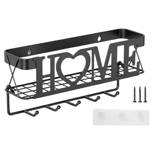 STARTIST キーホルダー 金属製 壁掛けキーフック 素朴なホームデコレーション アイアンアート 封筒ラック タオルハンガー リビングルーム 廊下 バッグ用