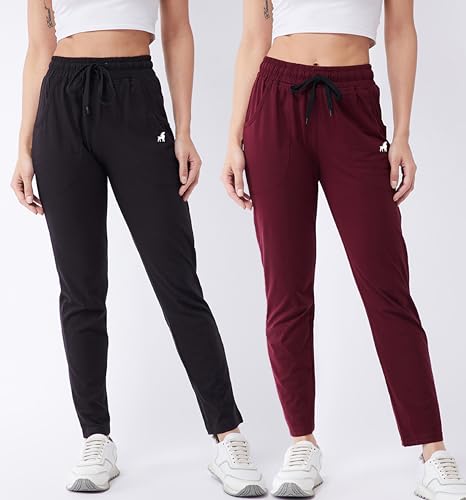 Image of Modeve Women Track Regular Fit Pants