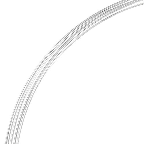 1ft .925 Sterling Silver Round Wire 18ga Dead Soft 18 Gauge 1mm / Jewelry Making wire/Findings