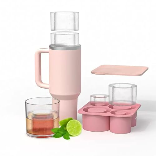 Eiswürfelform Silikon für Stanley Becher 4 Zylindrische BPA-frei