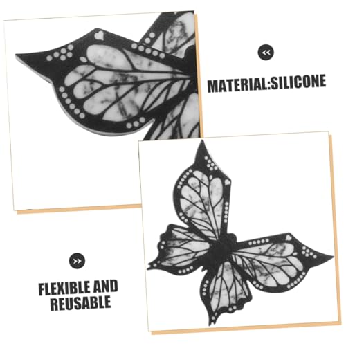 Plantillas de maquillaje para delineador Butterfly FOMIYES 4 piezas miniatura 7