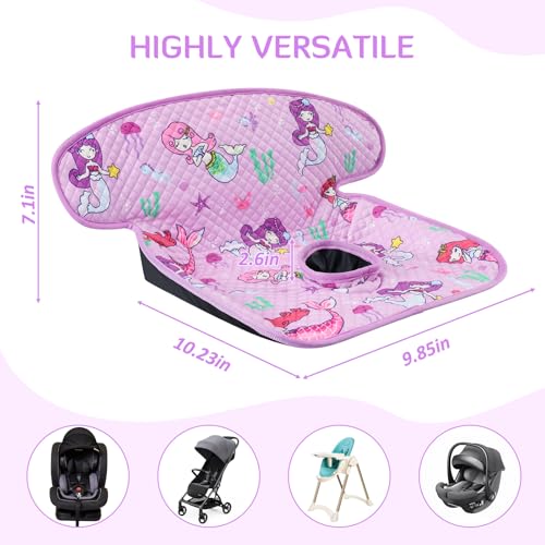 Image of INFANZIA Dry Seat,Car Seat Protector Waterproof Carseat Liner Potty Training Toddlers, Baby and Infants, Piddle Pad for Carseats Strollers (Purple, 1 Pack)