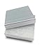 TheDisplayGuys - 25-Pack #33 Cotton Filled Cardboard Paper Jewelry Boxes Gift Case - Silver Foil (3.5