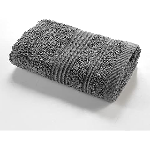 Douceur d'Intérieur Charcoal Grey Guest Towel Cover
