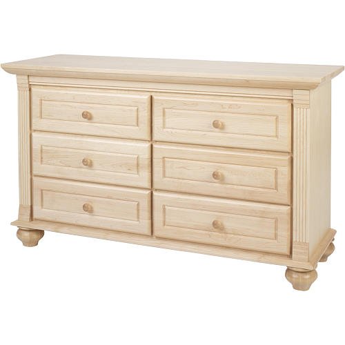 Baby Cache Kensington Double Dresser Natural Baby