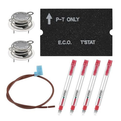Image of BESULEN 6 Pack Car RV Water Heater Thermal Cutoff, Auto Electronic Replacement Part for ECO Thermostat Assembly Kit, Compatible with RV OEM Atwood 91447 93866