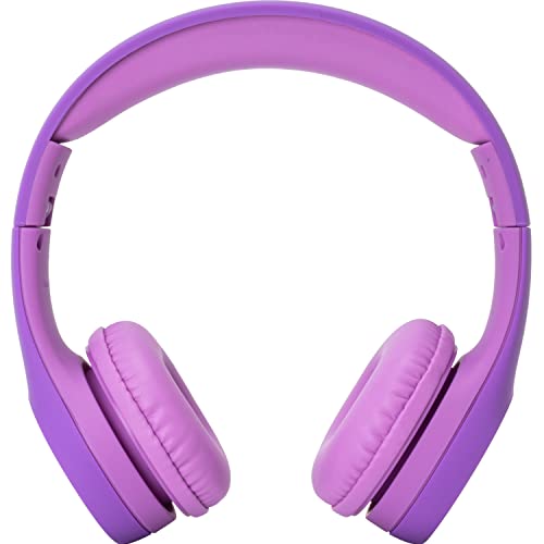 Image of Snug Play+ Kids Headphones - Volume Limited 93dB for Safe Listening - Foldable, Durable Headphones for Toddlers, Boys & Girls - Tangle-Free Cord - Ideal for Travel, School, Tablets - Purple
