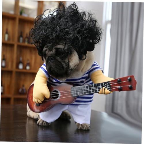 Disfraz de perro guitarra tamaño L ORFOFE miniatura 7