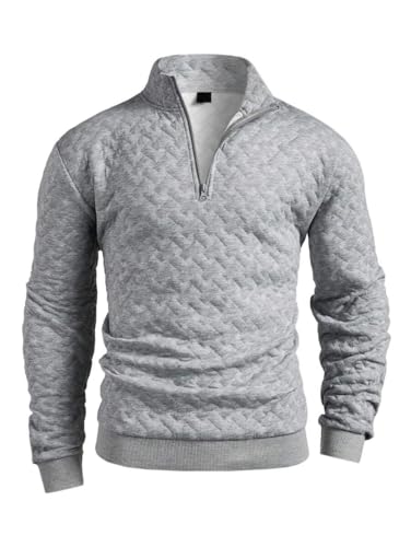 Image of Tagas Men's Textured Zig-Zag Knit White Sweater|Sweatshirt for Mans|Mans Winter wear| Round Neck|