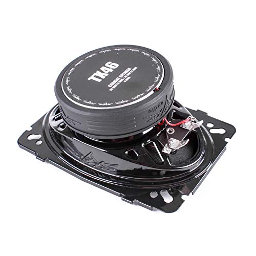 Skar Audio Tx46 4" X 6" 140W 2-Way Elite Coaxial Car Speakers, Pair #TOP3