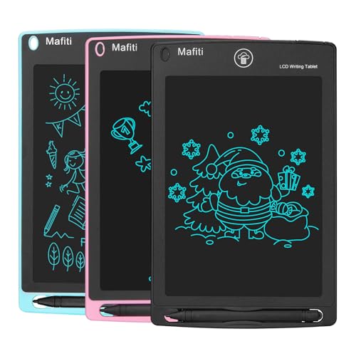 Mafiti 2 Pack LCD Writing Tablet 8.5 Inch Electronic Drawing Pads for Kids Portable Ewriter Doodle Board