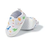 Infant Baby Girls Boys Canvas Shoes Soft Sole Toddler Slip On Newborn Crib Moccasins Casual Sneaker Austin Boy's Flat Lazy Loafers First Walkers Skate Shoe