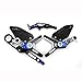 Pro Taper Foot Pegs For BMW S1000RR 2019-2022 Carbon Fiber CNC Aluminum Motorcycle Adjustable Foot Pegs Rest Rearset Rear Set Powersports Footing Accessories