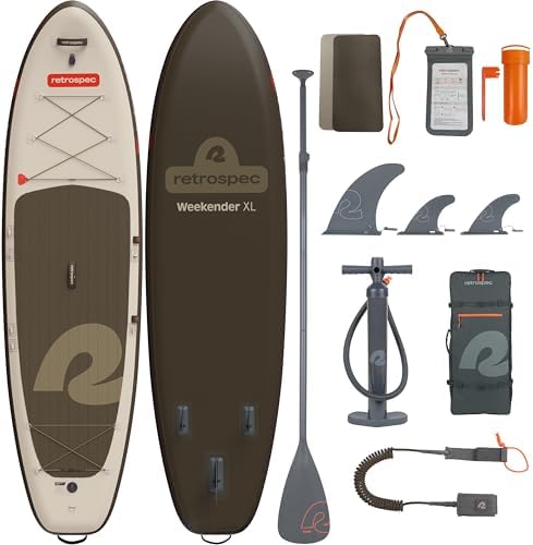 Retrospec Weekender XL Inflatable Paddle Board - Lake Essentials ...