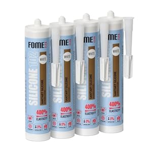 Fome Flex Badsilikon Dichtmasse 102 (4 x 310ml)