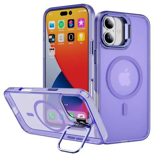 Coque iPhone 16 MagSafe violet lavande idéale pour rester connecté au quotidien