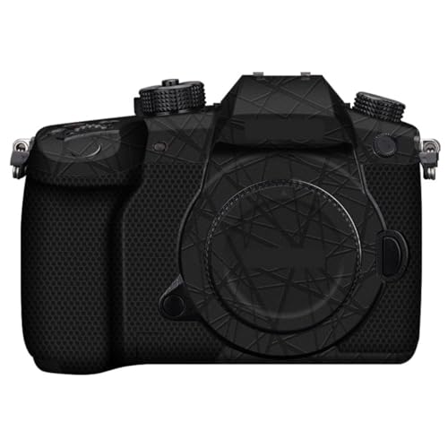 Autocollant Panasonic Lumix GH5 résistant à l'usure et anti-rayure Cross Noir