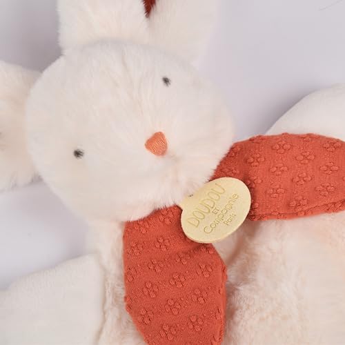 Doudou Lapin Bonbon Terracotta 25 cm pour apaiser les nuits de bébé - 5