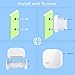 Wall Mount Holder for eero Pro Home WiFi, Relassy eero Wall Mount Bracket Compatible with eero WiFi System Ceiling Holder for eero WiFi System Set of 3