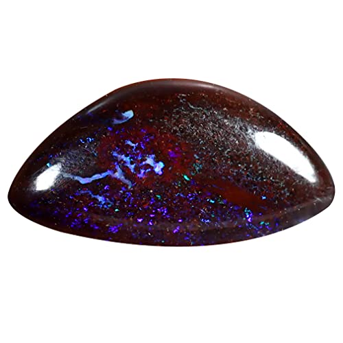 Opale australienne Boulder d'exception 4.10 ct, prestige d'une pierre précieuse de collection