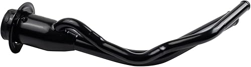 Vista 222 de TRQ Cuello de llenado de depósito de combustible negro compatible con Toyota Sienna 2004-2010