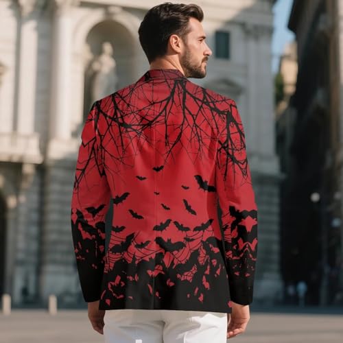 Yewattles Mens Blazers Slim Fit Business Casual Men Suit Sport Coat One Button Travel Blazer Lightweight Suit Jacket3