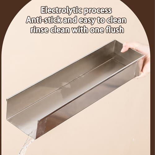 Plats de cuisson Tiramisu en acier inoxydable avec distribution de chaleur uniforme
