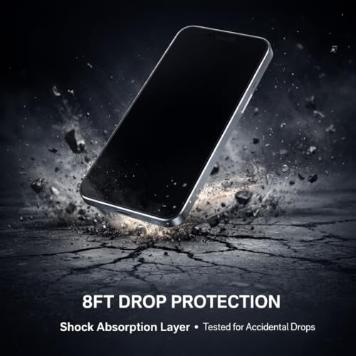 Image of Tempered Glass for Nothing Phone 1 Military Grade 9H Screen Guard, Anti-Scratch, Shatterproof, Edge-to-Edge Full Coverage - Black Border