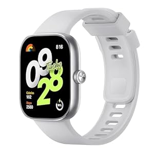 Xiaomi Redmi Watch 4 Ecran AMOLED 1,97’’, 20 Jours d’autonomie, 150 + Modes de Sport, GPS intégré, Couronne rotative, Gris
