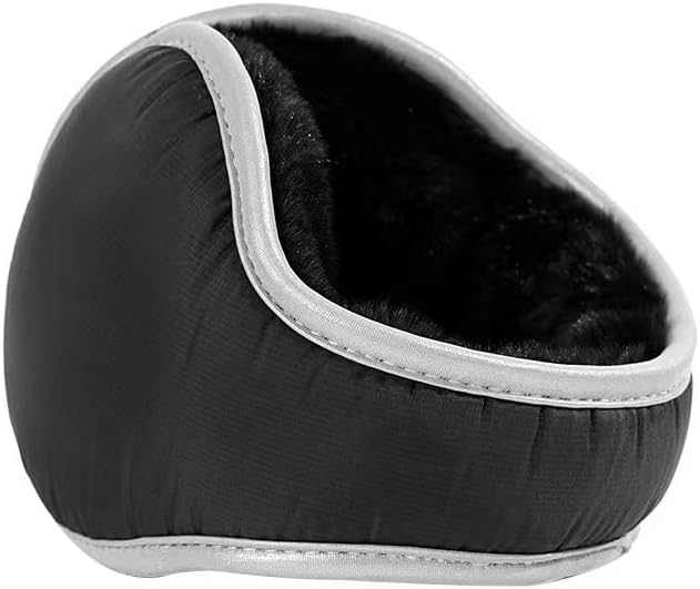 Men’S Reflective Fleece Ear Warmer,Warm Insulated Earmuffs For Cycling Skiing,Soft Comfort Cold Weather Ear Covers