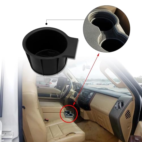 Insertos de caucho para portavasos Priprilod compatible Ford Super Duty miniatura 6
