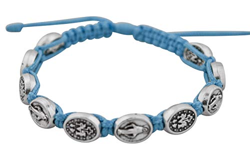 Good Shepherd Creations Adjustable Cord Bracelet with Miraculous Medals2