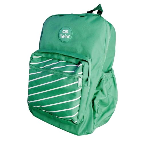 CIS Spiro Mochila Escolar - Verde - 15.6' - 1 Unidade