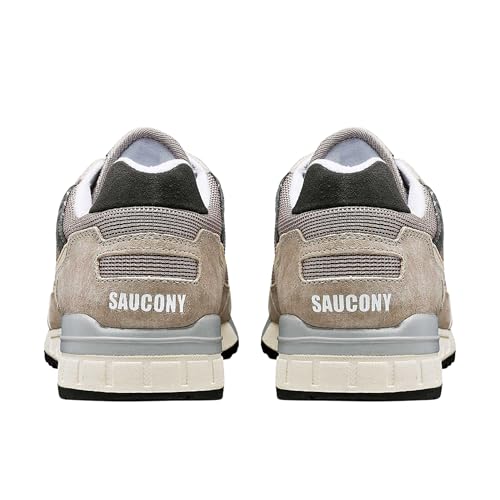 Image of Saucony Unisex Shadow 5000 Sneaker, Grey /Grey, 12 Medium