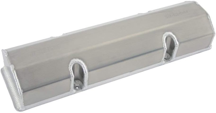 Moroso 68326 Fabricated Aluminum Valve Covers, Fits Small Block Chevy 18, 23 Degree Heads