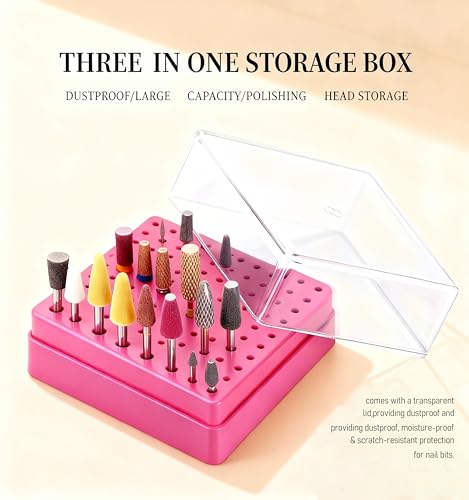 Organizador de Brocas para Torno de Uñas 2 en 1 miniatura 3