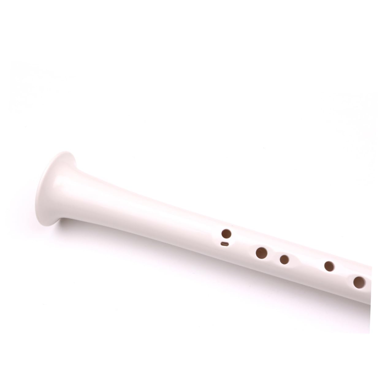 Taschensaxophon 8-loch Kleiner Saxophon aus Kunststoff Tragbares Weißes Holzblasinstrument Handgefertigt Kleines Tasche Saxophon für Anfänger und Unterwegs