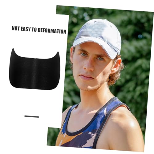 Casquette baseball déformée ? Visière de protection noire 30 pièces