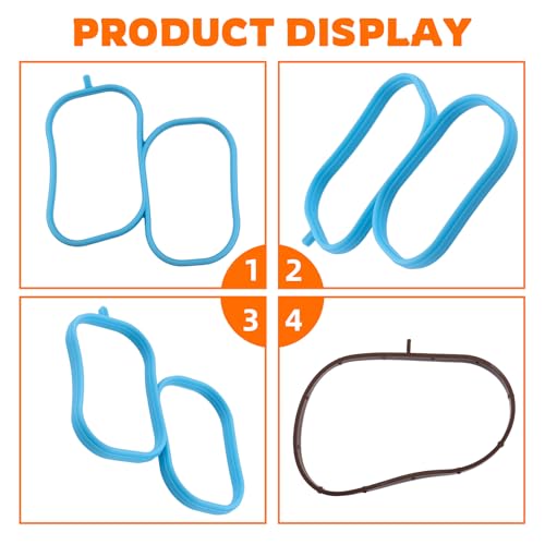 Image of GoaMotors MS96943 Intake Plenum Gasket for Nissan Frontier 2005-2019 NV1500 2012-2020 NV2500 NV3500 2012 Pathfinder 2005-2012 Xterra 2005-2015 for Suzuki Equator 2009-2012