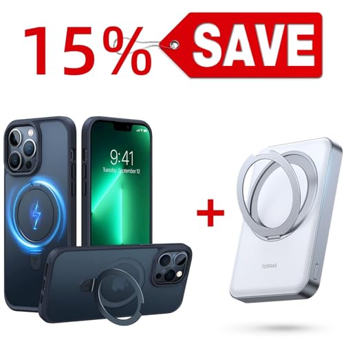 TORRAS 10000mAh Magsafe Power Bank — Buy Together to Save 15%