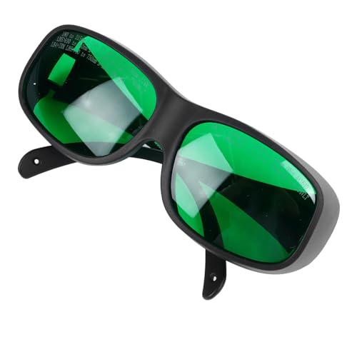Lunettes de protection 650 nm OD4 fiables et légères avec verres teintés
