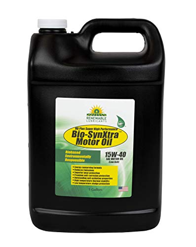 Aceite para motor Renewable Lubricants Bio-SynXtra SAE 15W40 1 galón