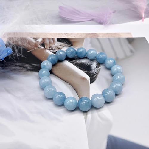 Pulseras de cuentas para hombre y mujer estilo yoga elástica 4