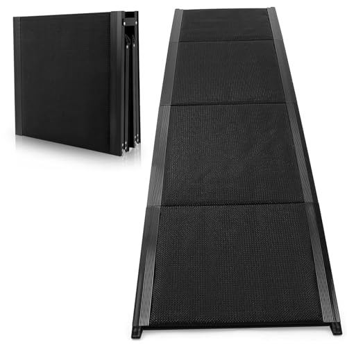 Rampe pliable pour chiens légère et compacte avec escalier antidérapant sécurisé