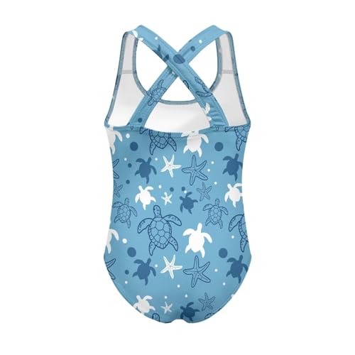 Swimsuit for Girls One Piece Swimsuit for Toddler Girls Slim Backless Swimming Suit2